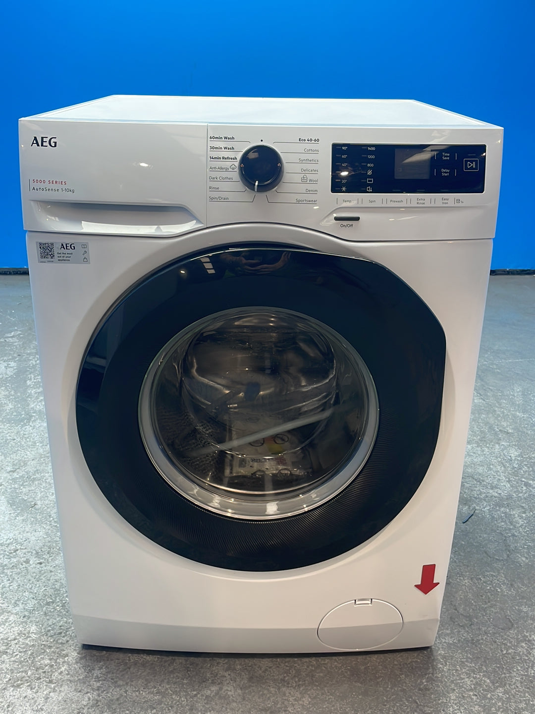 #GRC-164-788 - AEG 5000 Series 10kg 1400rpm Washing Machine – AutoSense, Anti-Allergy Vapour