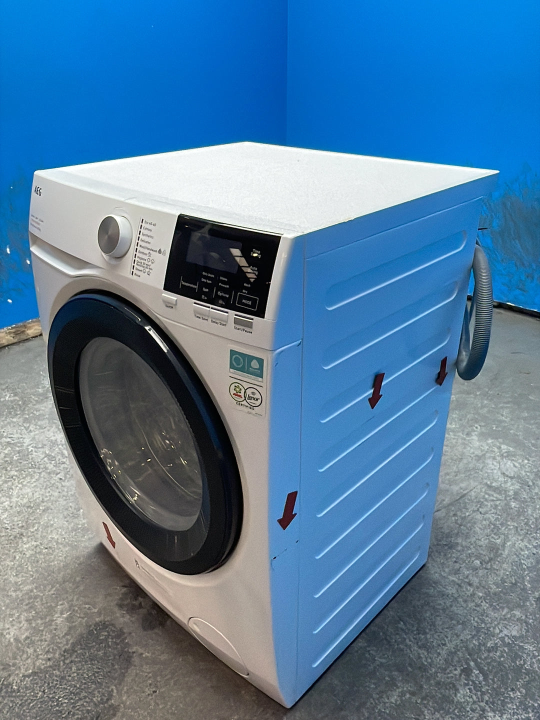 #GRC-164-790 - AEG 7000 Series Washer Dryer – 8kg Wash, 5kg Dry, 1400rpm, WiFi Connected, White