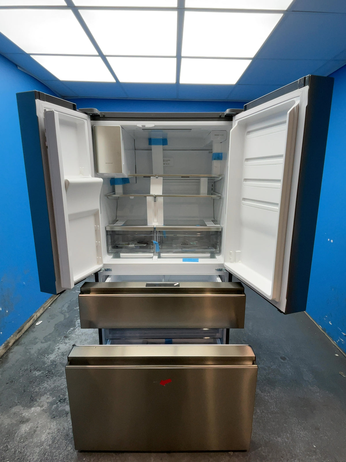 #GRC-164-796 - AEG 9000 Series 91.3cm French Door Fridge Freezer – 617L, Stainless Steel
