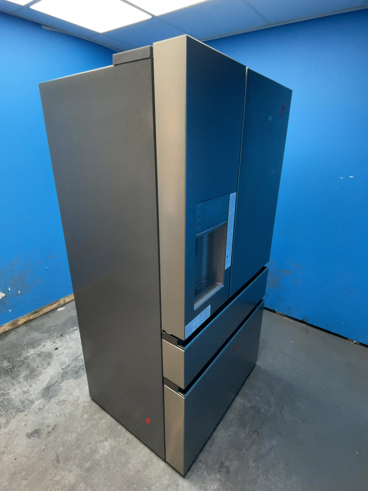 #GRC-164-796 - AEG 9000 Series 91.3cm French Door Fridge Freezer – 617L, Stainless Steel