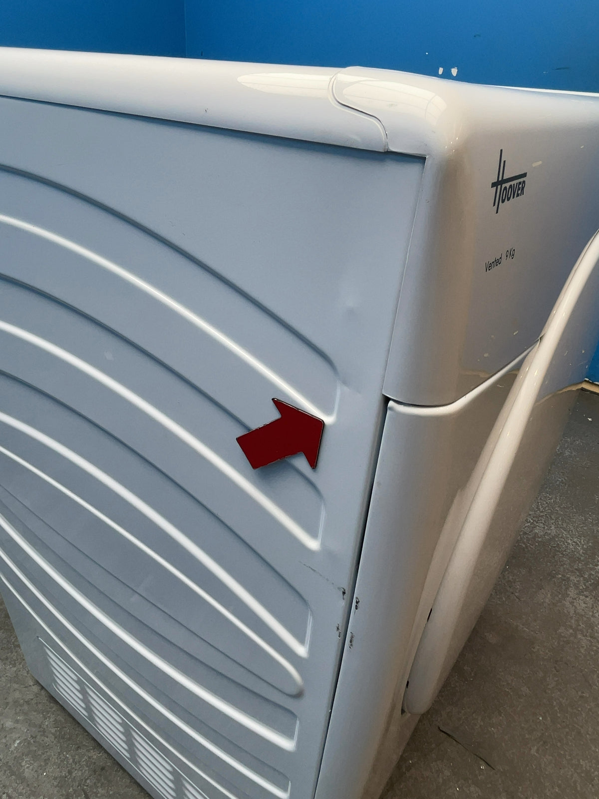 #GRC-165-004 - Hoover H-DRY 300 9kg Vented Tumble Dryer – NFC Connectivity, White, 59.6cm Wide