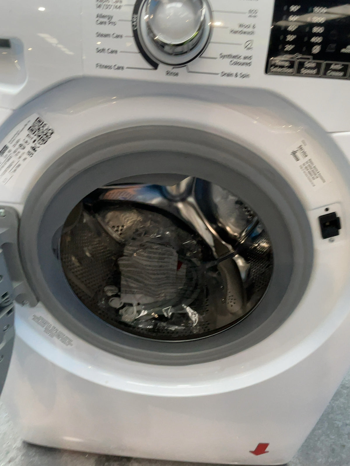 #GRC-165-010 - Hoover H-WASH 350 10kg 1600rpm Washing Machine – Eco-Power Inverter Motor, White