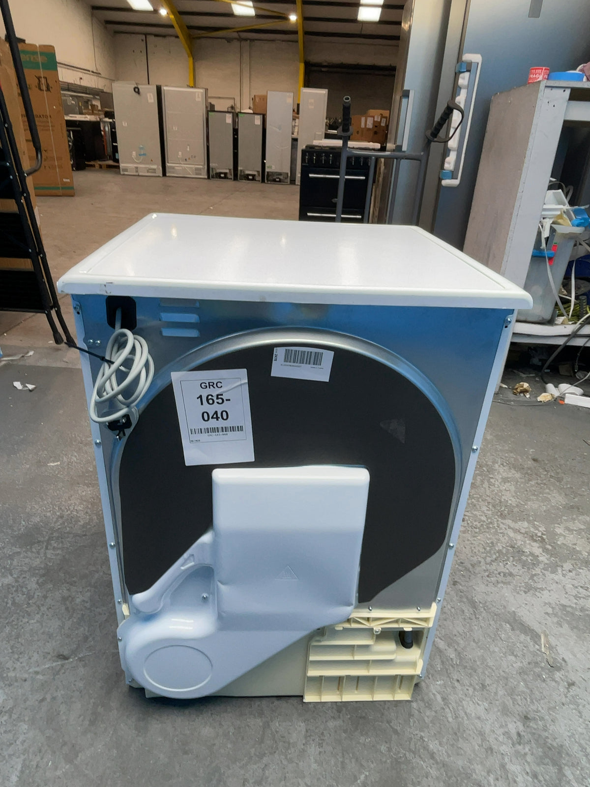 #GRC-165-040 - Hoover 9kg Condenser Tumble Dryer – WiFi Connected, White, B Energy Rating