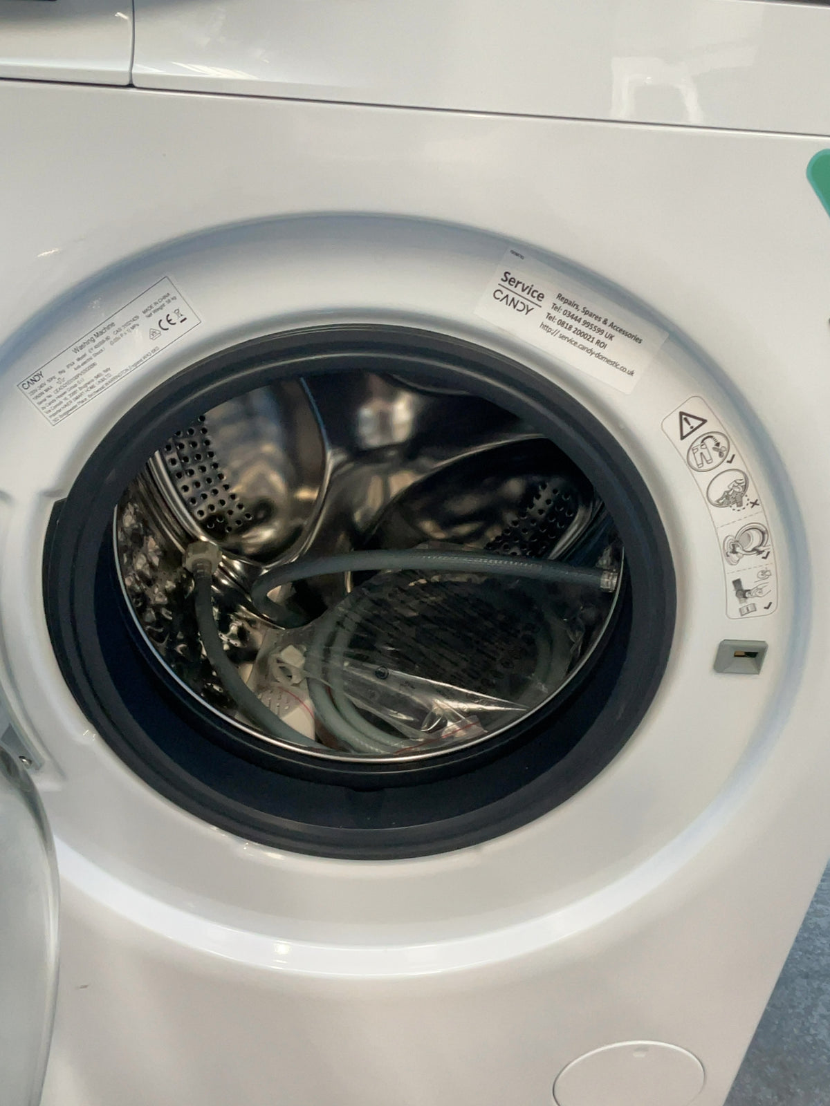 #GRC-165-046 - Candy 8kg 1400rpm Washing Machine – MixPower System, Steam Function, White