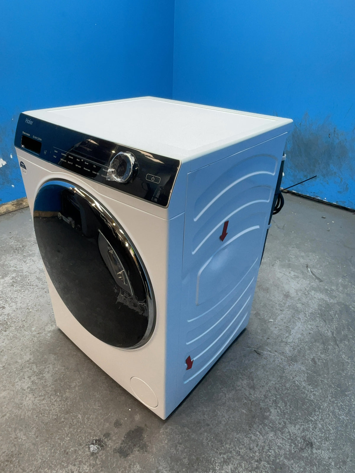 #GRC-165-048 - Haier Washer Dryer – 10kg Wash, 6kg Dry, 1400rpm, WiFi Connected, White