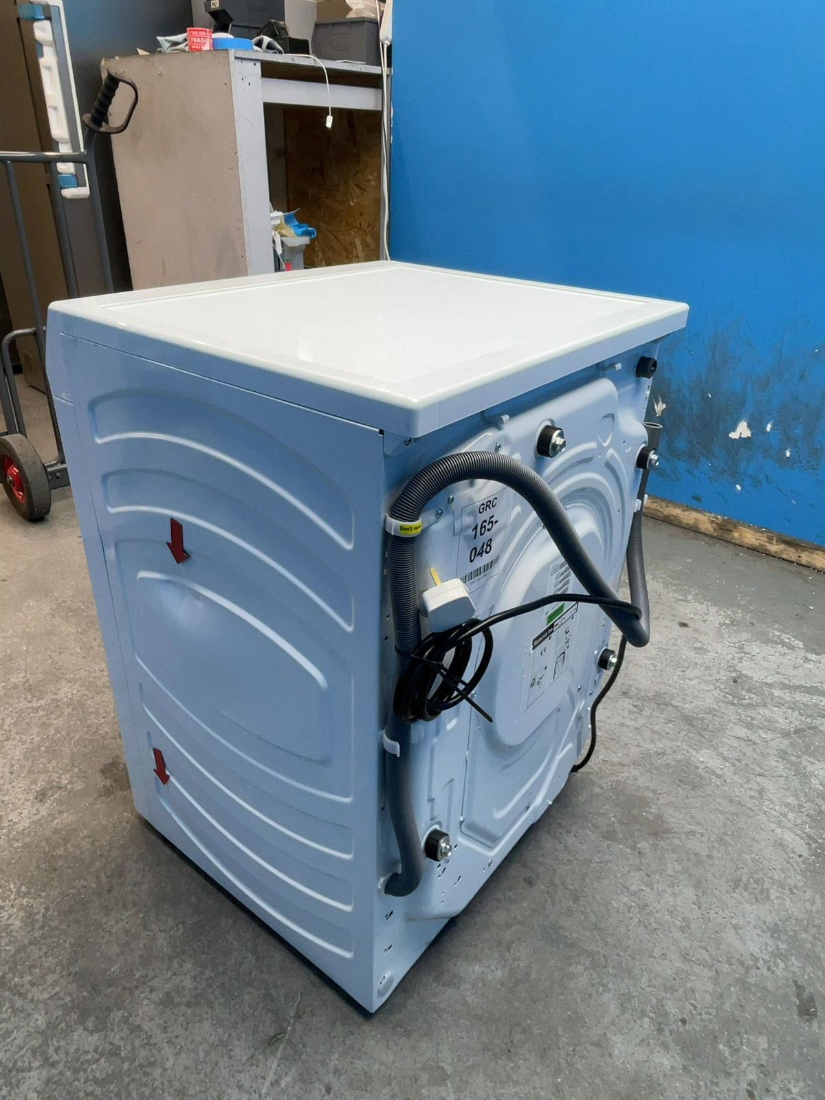 #GRC-165-048 - Haier Washer Dryer – 10kg Wash, 6kg Dry, 1400rpm, WiFi Connected, White