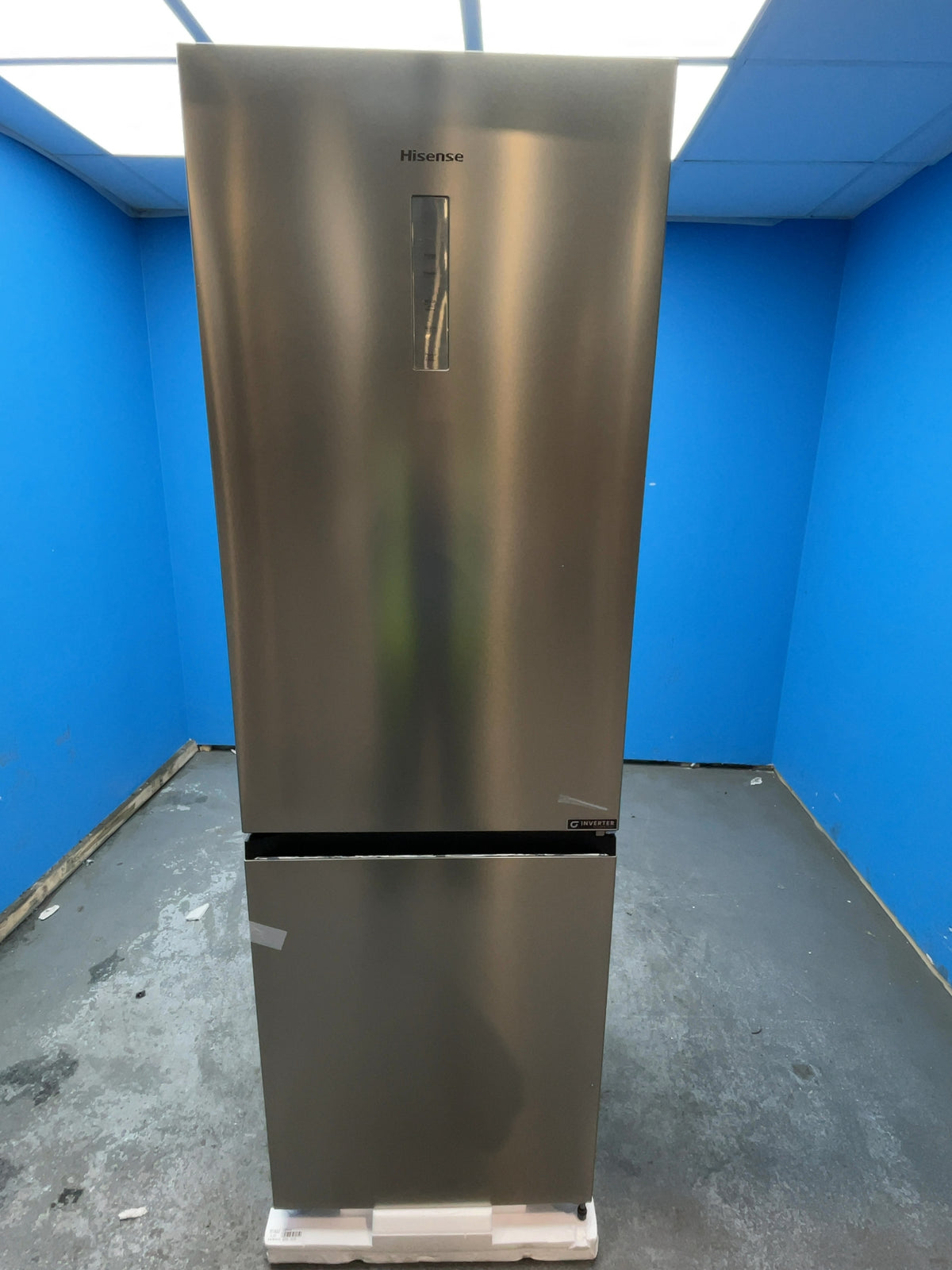 #GRC-165-083 - Hisense RB3K330SAIE 330L Freestanding Fridge Freezer – Total No Frost, Inverter Motor, Silver