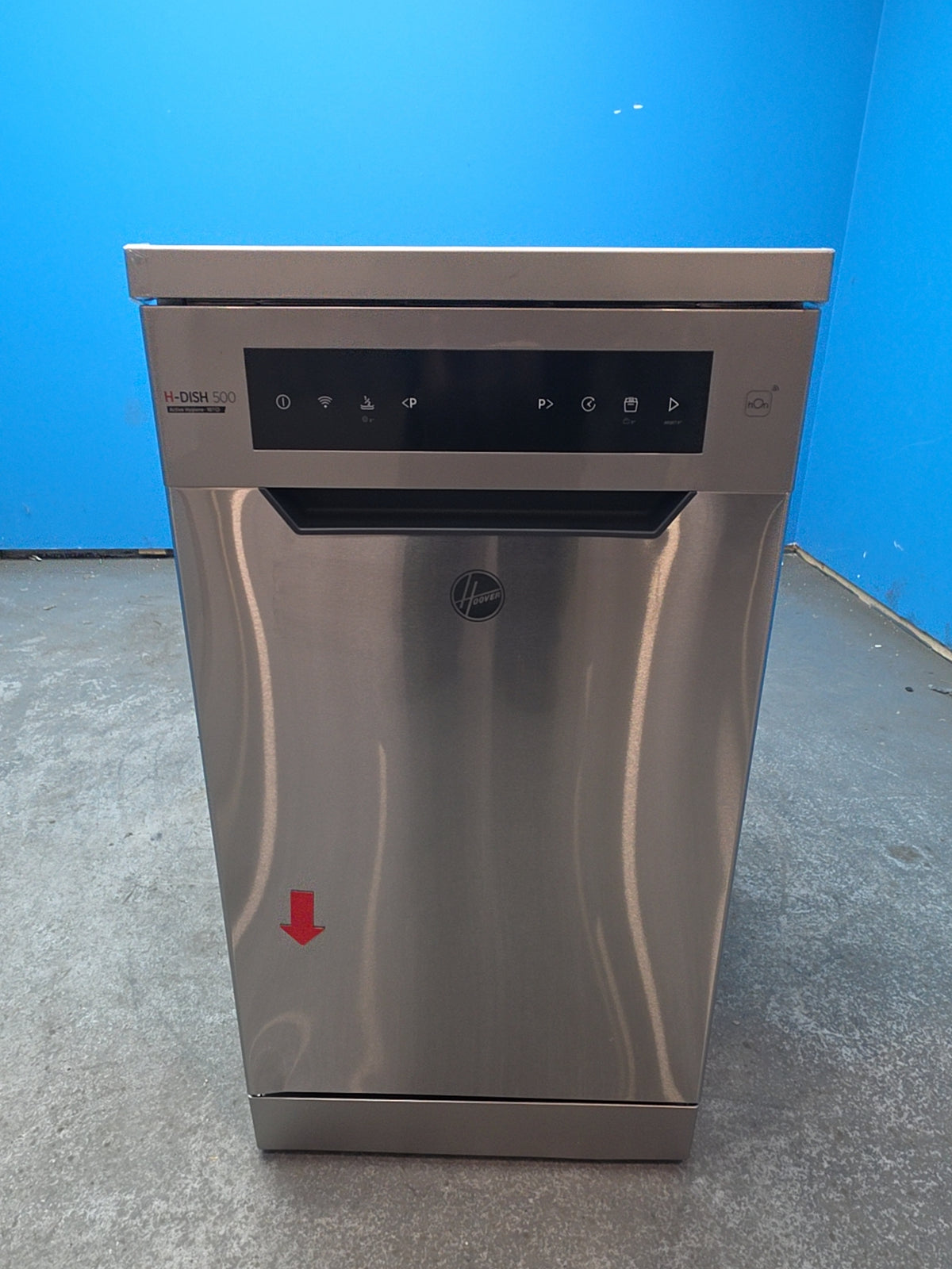 #GRC-165-092 - Hoover H-DISH 500 45cm Slimline Dishwasher – 10 Place Settings, WiFi Connected