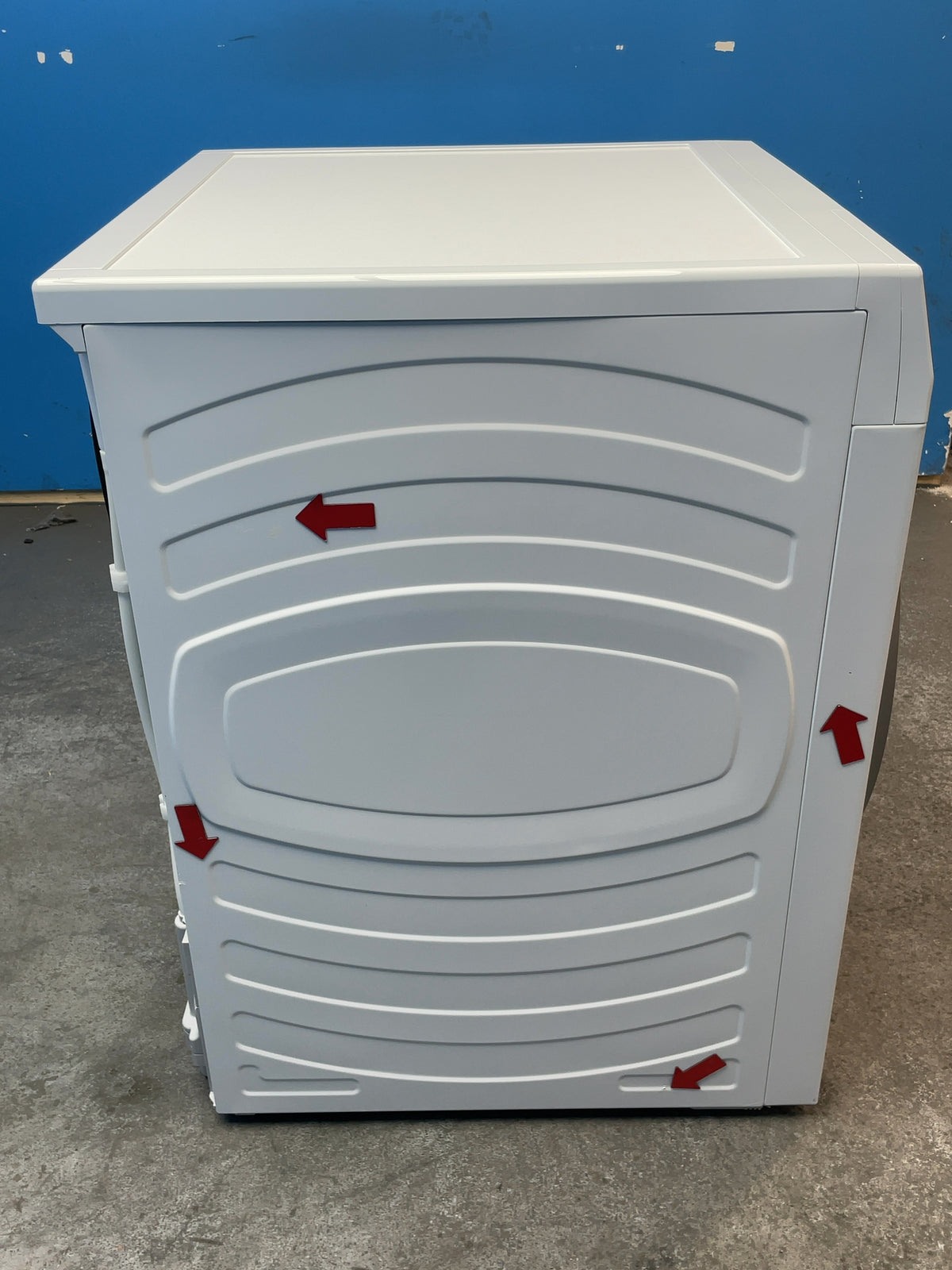 #GRC-165-123 - Haier X Series 9 10kg Heat Pump Tumble Dryer – Reverse Drum Action, White