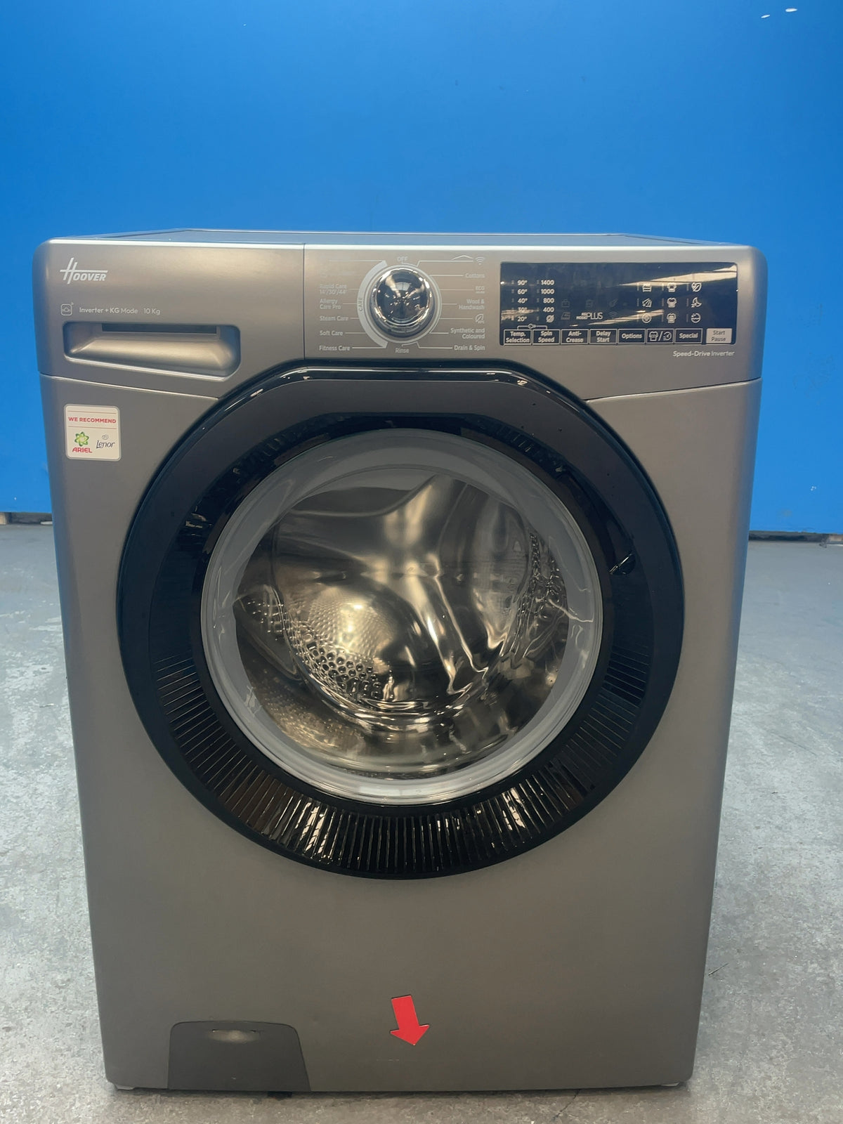 #GRC-165-127 - Hoover H-WASH 350 10kg 1400rpm Washing Machine – Eco-Power Inverter Motor