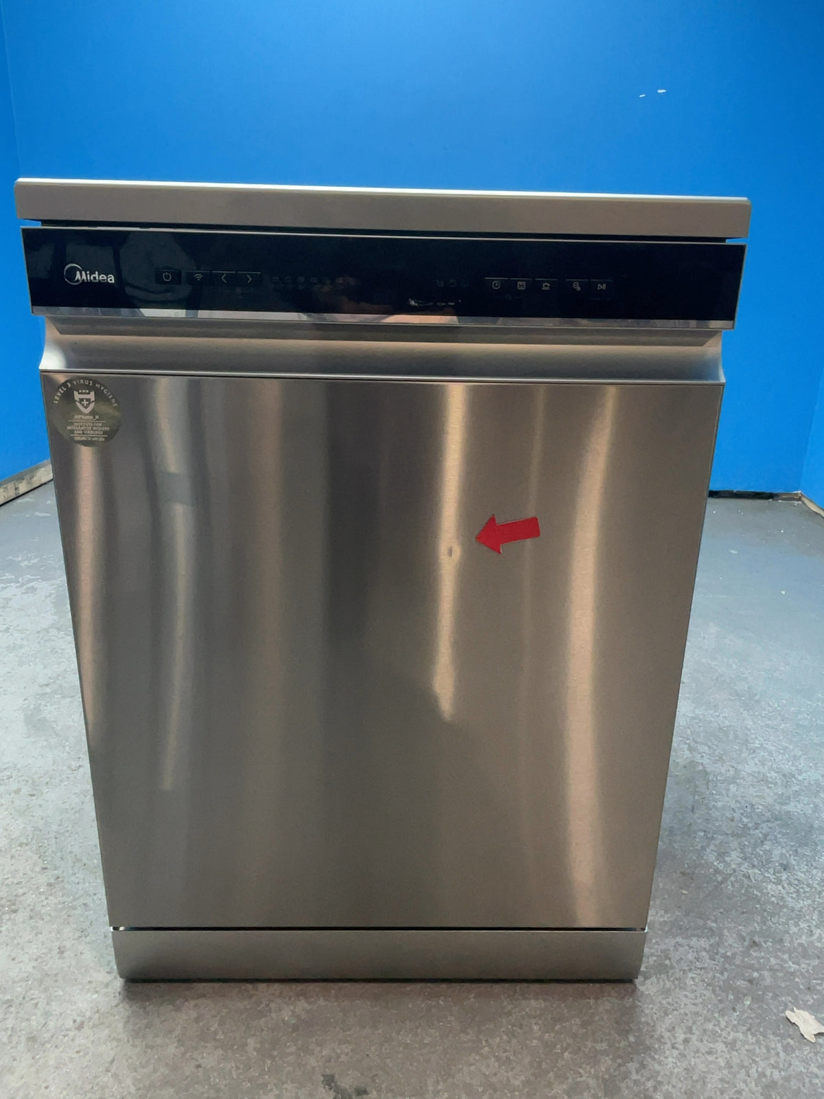 #GRC-165-184 - Midea 60cm Dishwasher – 14 Place Settings, WiFi Connected, C Rated