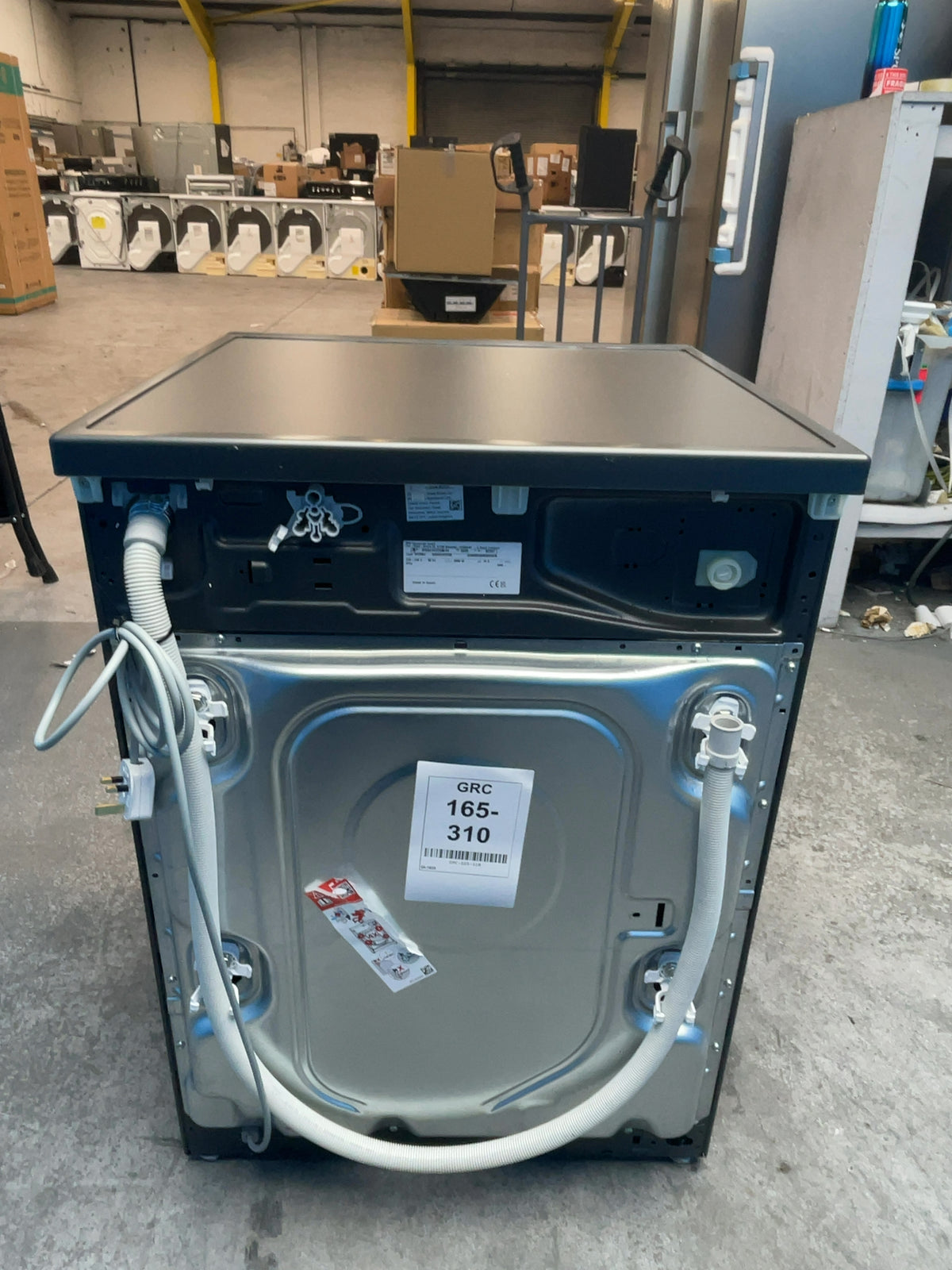 #GRC-165-310 - Bosch 9kg 1400rpm Washing Machine – SpeedPerfect, Cast Iron Grey