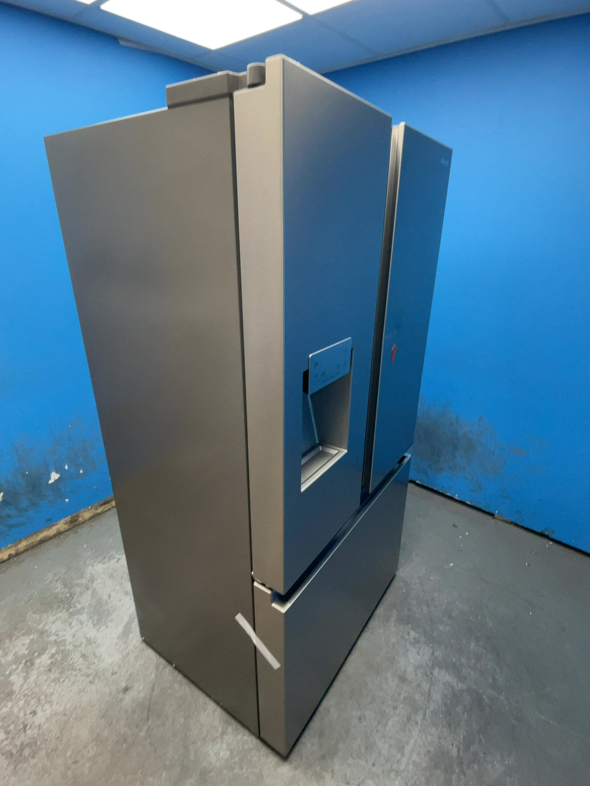 #GRC-165-316 - Hisense 91.4cm French Door Fridge Freezer – 612L, Stainless Steel