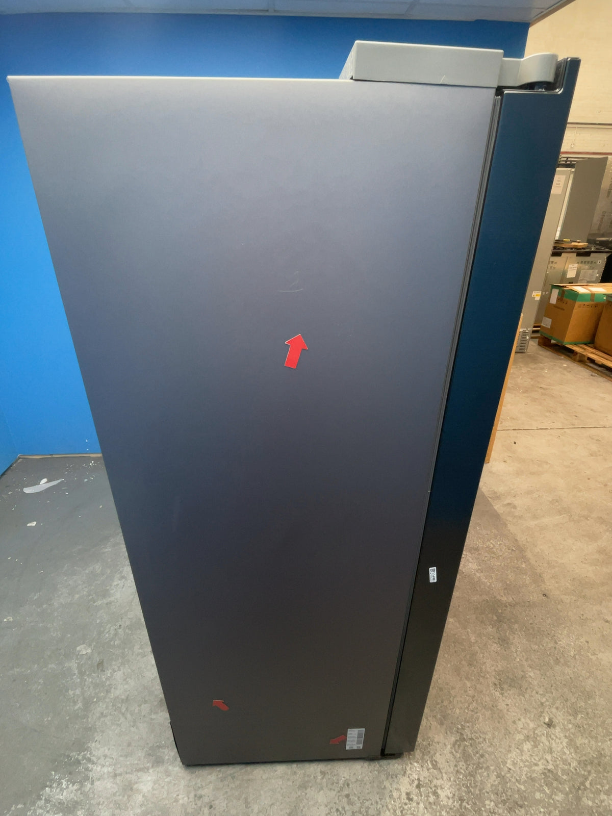 #GRC-165-329 - Samsung Series 9 American Style Fridge Freezer – 614L, Dark Ocean Inox