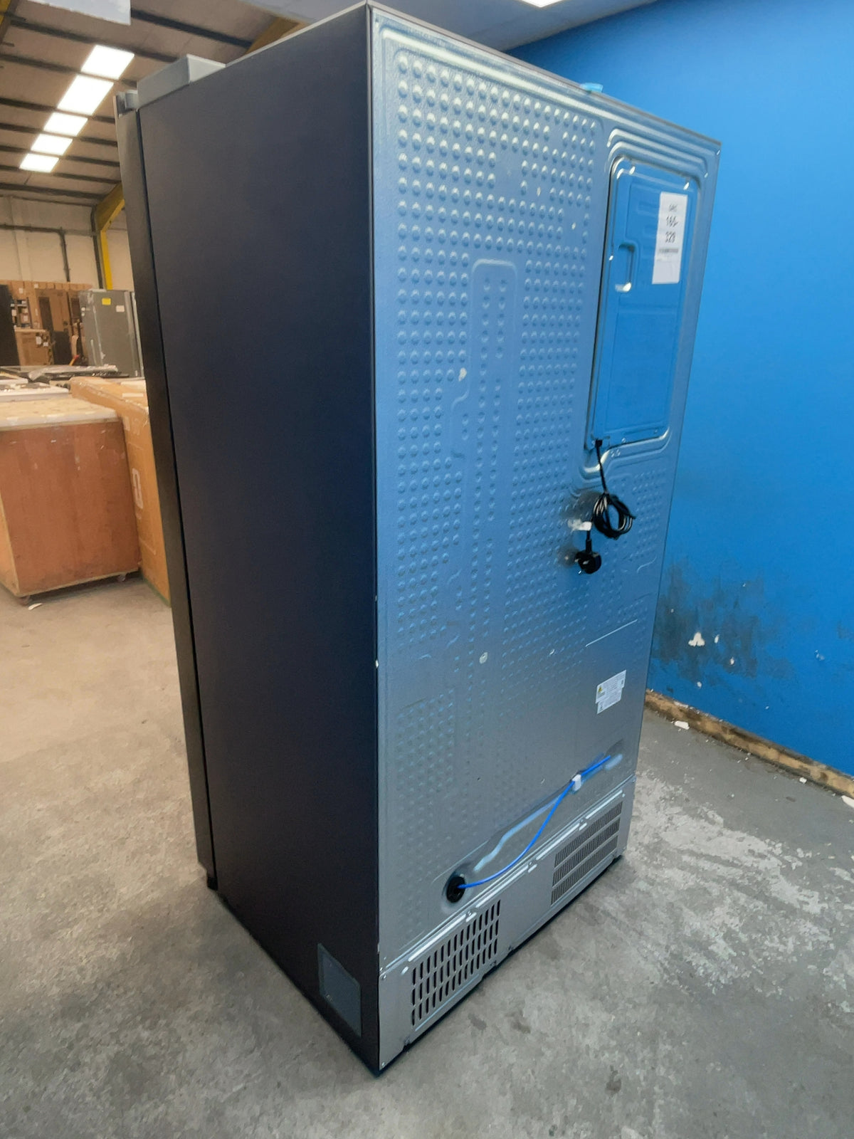 #GRC-165-329 - Samsung Series 9 American Style Fridge Freezer – 614L, Dark Ocean Inox