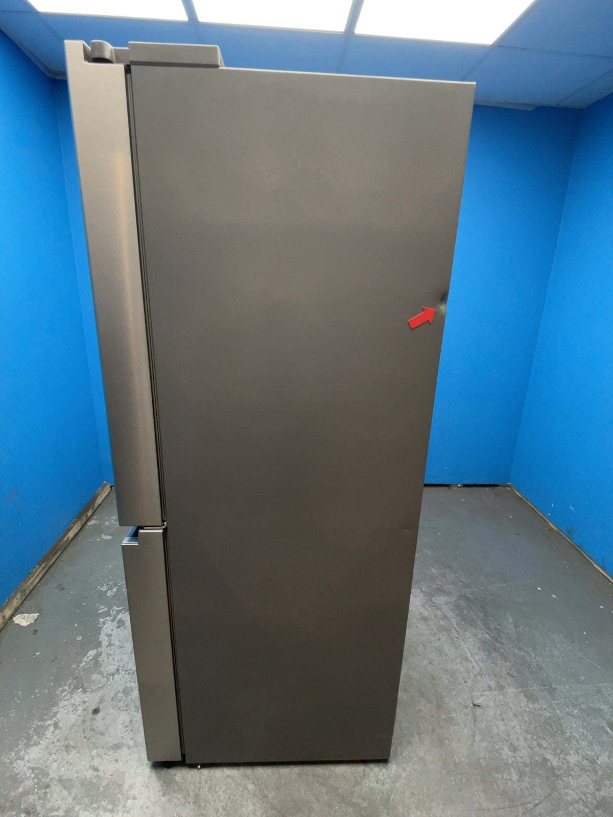 #GRC-165-332 - Hisense American Style Fridge Freezer – 609L, Stainless Steel, Total No Frost