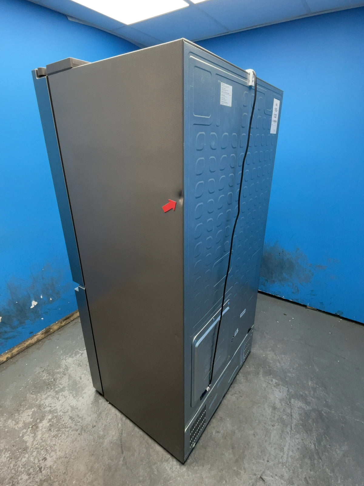 #GRC-165-332 - Hisense American Style Fridge Freezer – 609L, Stainless Steel, Total No Frost