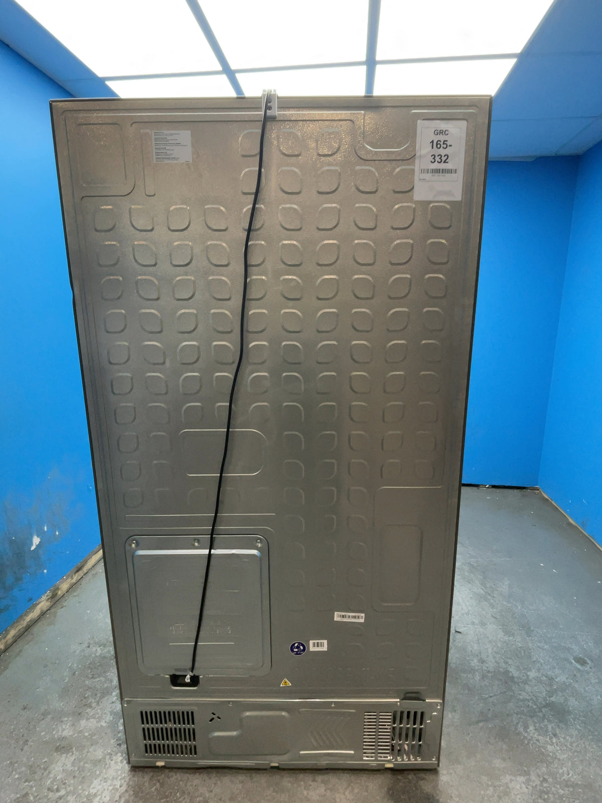 #GRC-165-332 - Hisense American Style Fridge Freezer – 609L, Stainless Steel, Total No Frost