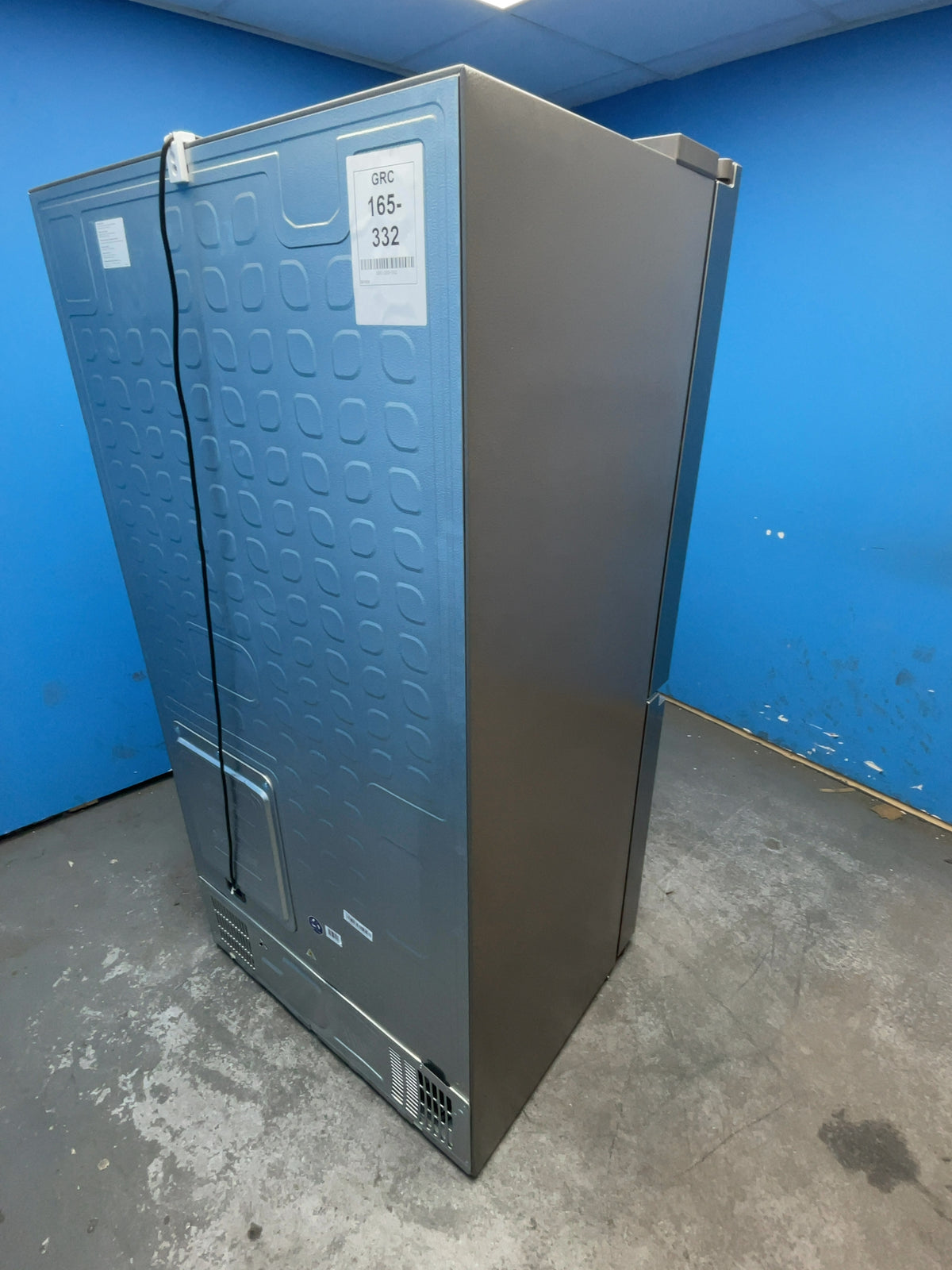 #GRC-165-332 - Hisense American Style Fridge Freezer – 609L, Stainless Steel, Total No Frost
