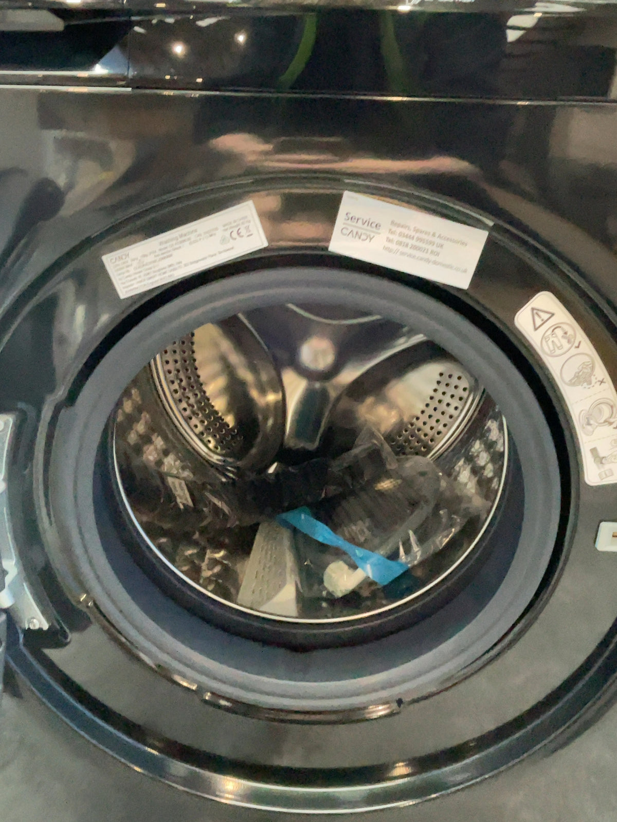 #GRC-165-348 - Candy Quick Pro 10kg 1400rpm Washing Machine – Inverter Motor, 8 Quick Cycles, Black