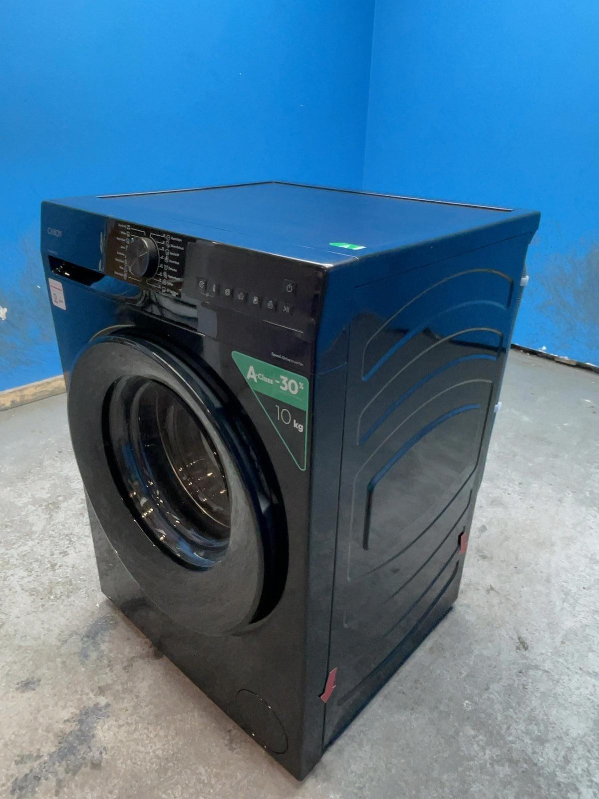 #GRC-165-348 - Candy Quick Pro 10kg 1400rpm Washing Machine – Inverter Motor, 8 Quick Cycles, Black