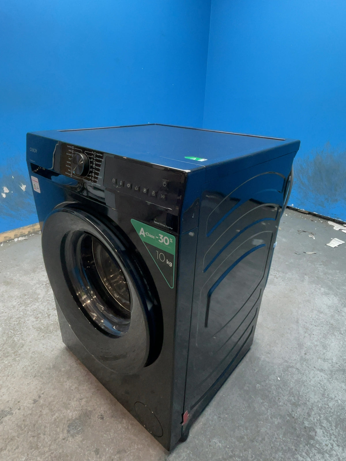 #GRC-165-351 - Candy Quick Pro 10kg 1400rpm Washing Machine – Inverter Motor, 8 Quick Cycles, Black