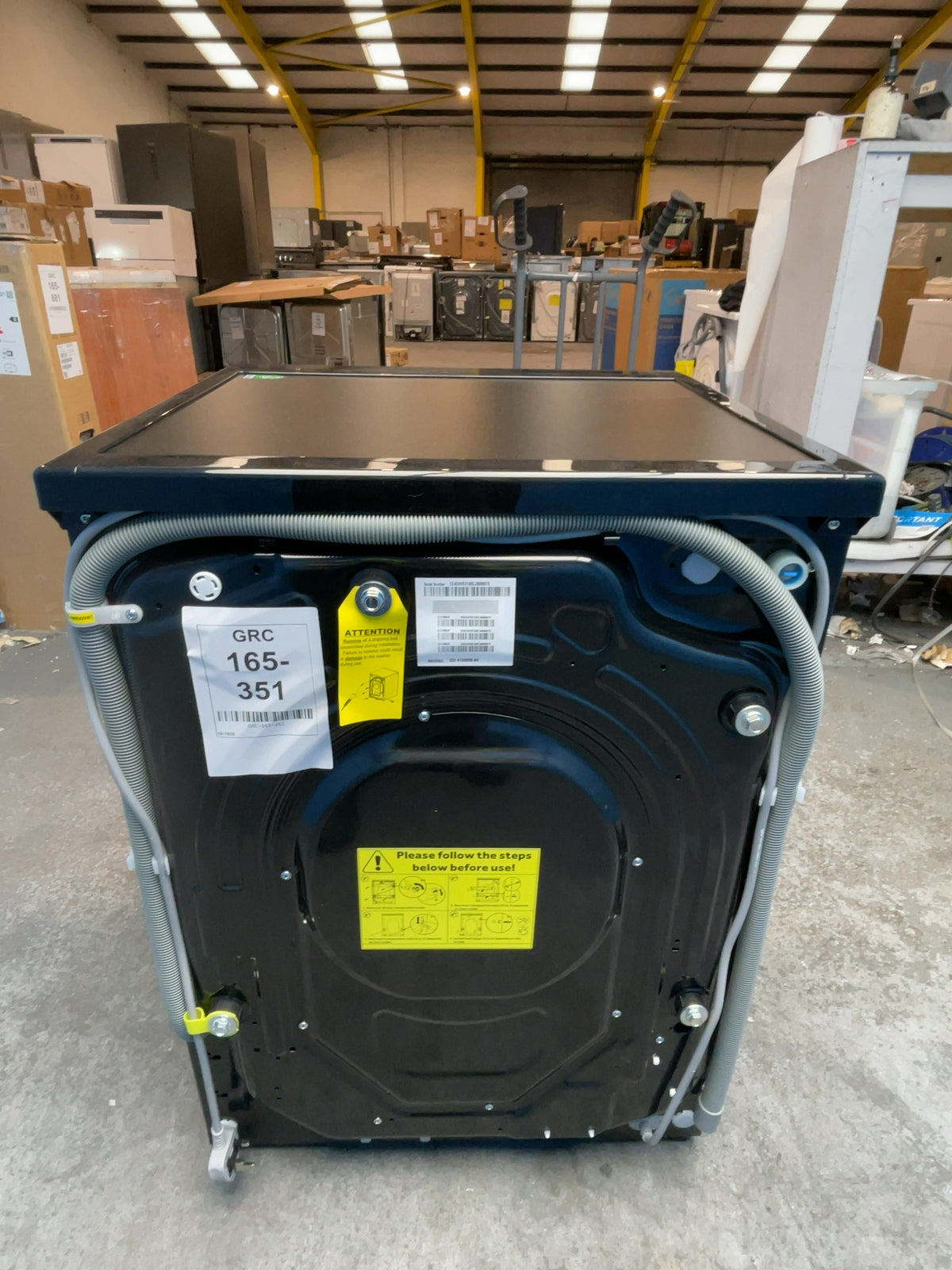 #GRC-165-351 - Candy Quick Pro 10kg 1400rpm Washing Machine – Inverter Motor, 8 Quick Cycles, Black