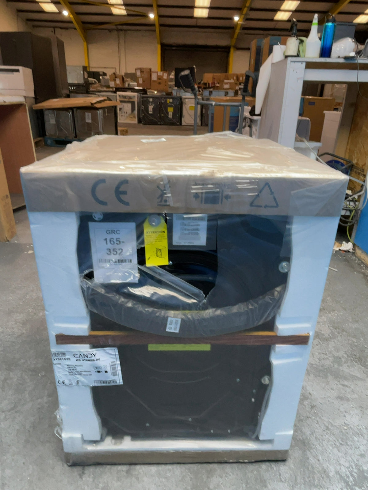 #GRC-165-352 - Candy Quick Pro 10kg 1400rpm Washing Machine – Inverter Motor, 8 Quick Cycles, Black