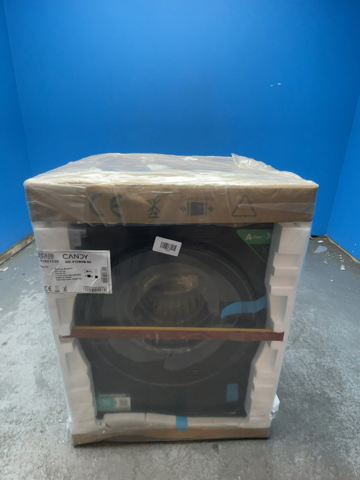 #GRC-165-356 - Candy Quick Pro 10kg 1400rpm Washing Machine – Inverter Motor, 8 Quick Cycles, Black