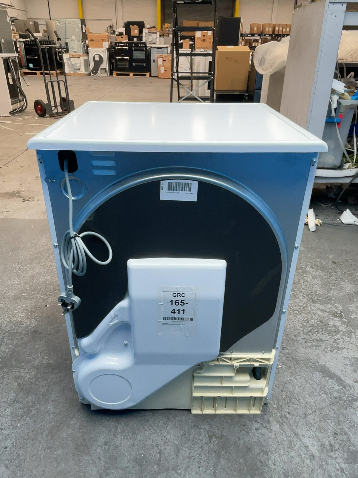 #GRC-165-411 - Hoover 9kg Condenser Tumble Dryer – WiFi Connected, White, B Energy Rating