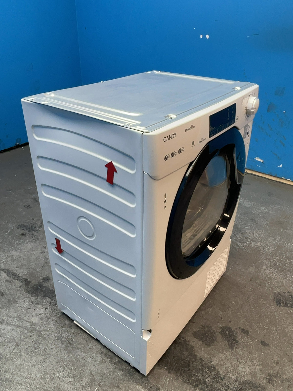 #GRC-165-415 - Candy Smart Pro 7kg Heat Pump Integrated Tumble Dryer – WiFi Connected, White