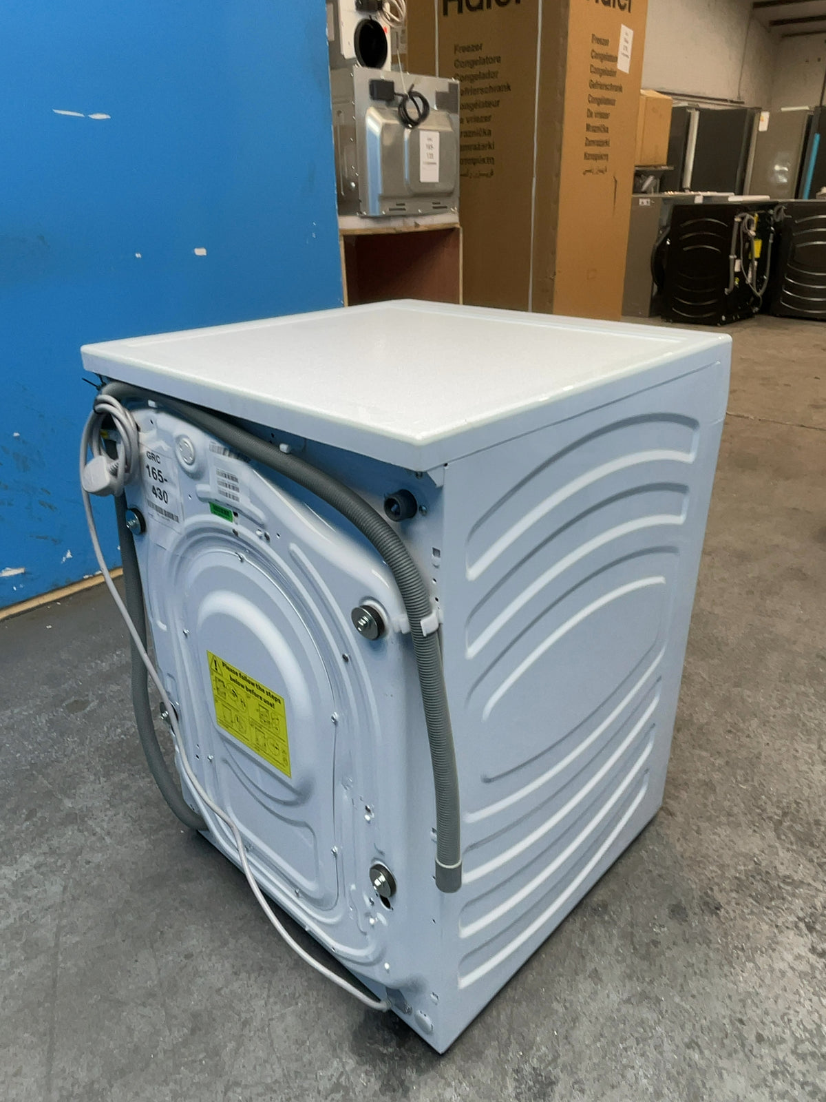 #GRC-165-430 - Haier Washer Dryer – 12kg Wash, 7kg Dry, 1400rpm, WiFi Connected, White