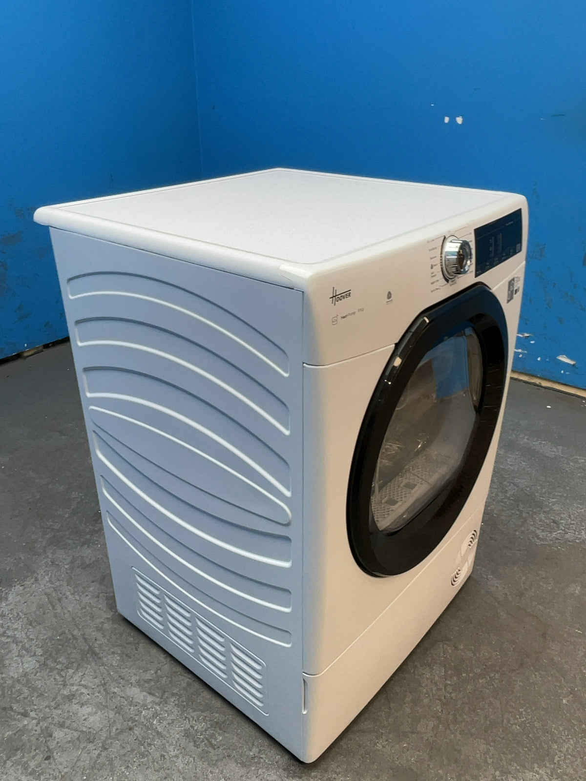 #GRC-165-491 - Hoover 9kg Heat Pump Tumble Dryer – WiFi Connected, White, D Energy Rating