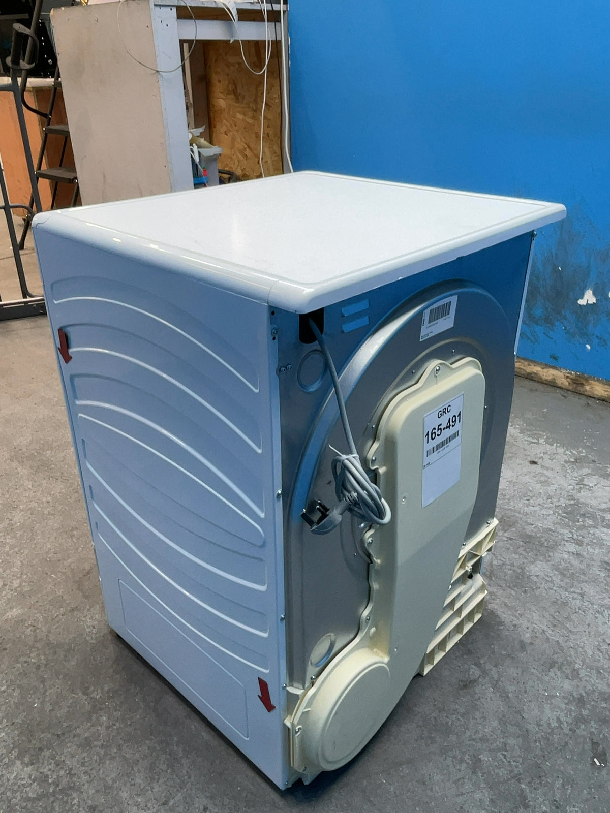 #GRC-165-491 - Hoover 9kg Heat Pump Tumble Dryer – WiFi Connected, White, D Energy Rating