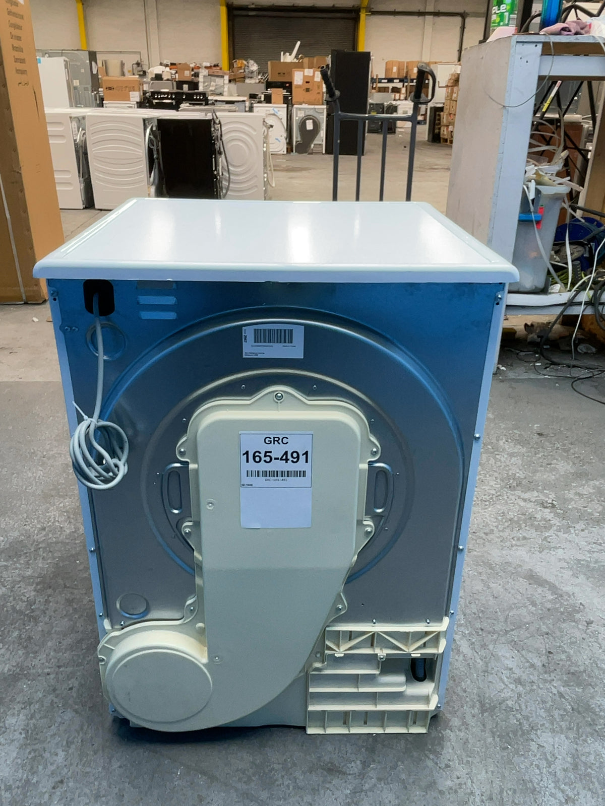 #GRC-165-491 - Hoover 9kg Heat Pump Tumble Dryer – WiFi Connected, White, D Energy Rating