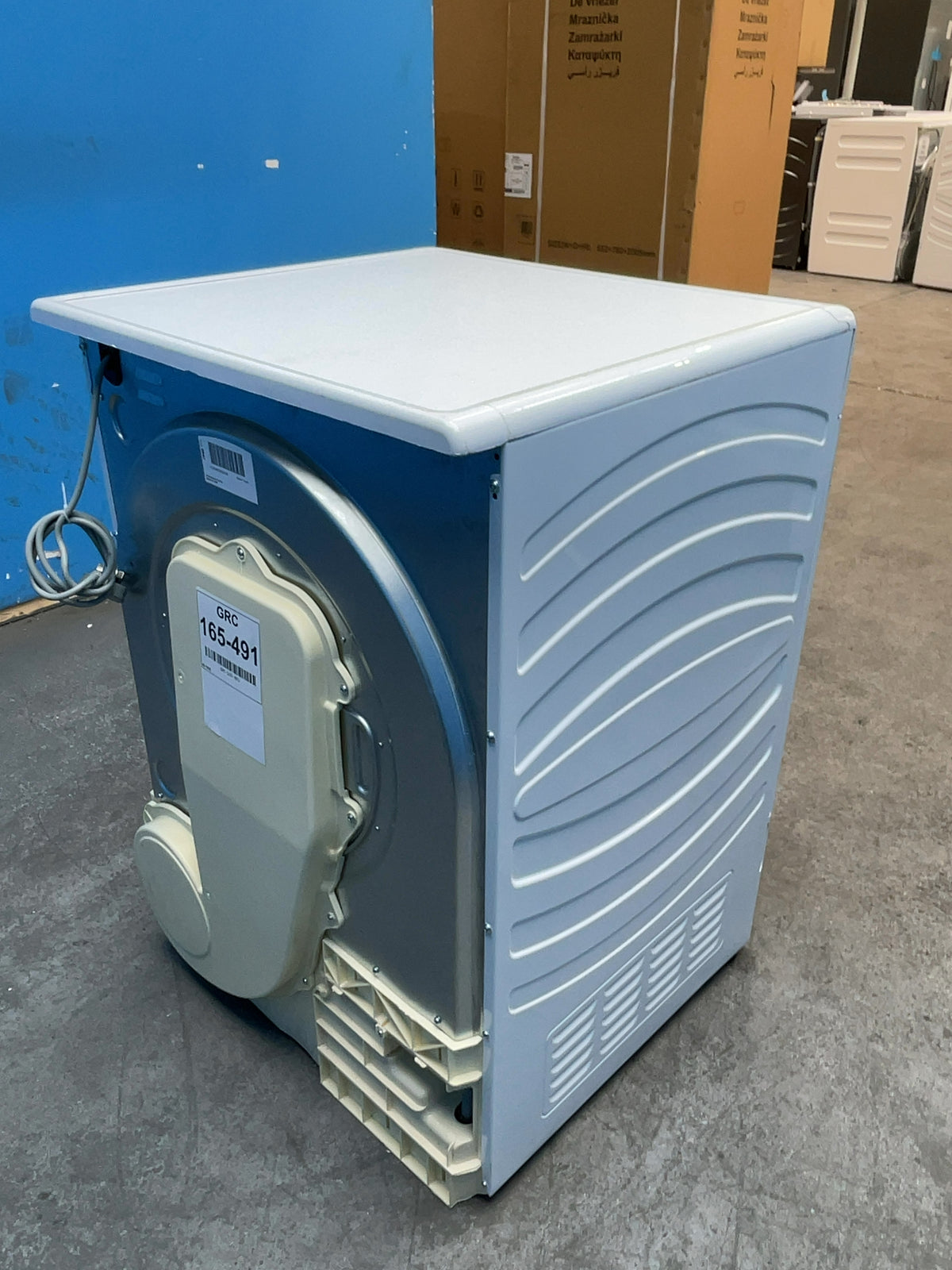 #GRC-165-491 - Hoover 9kg Heat Pump Tumble Dryer – WiFi Connected, White, D Energy Rating