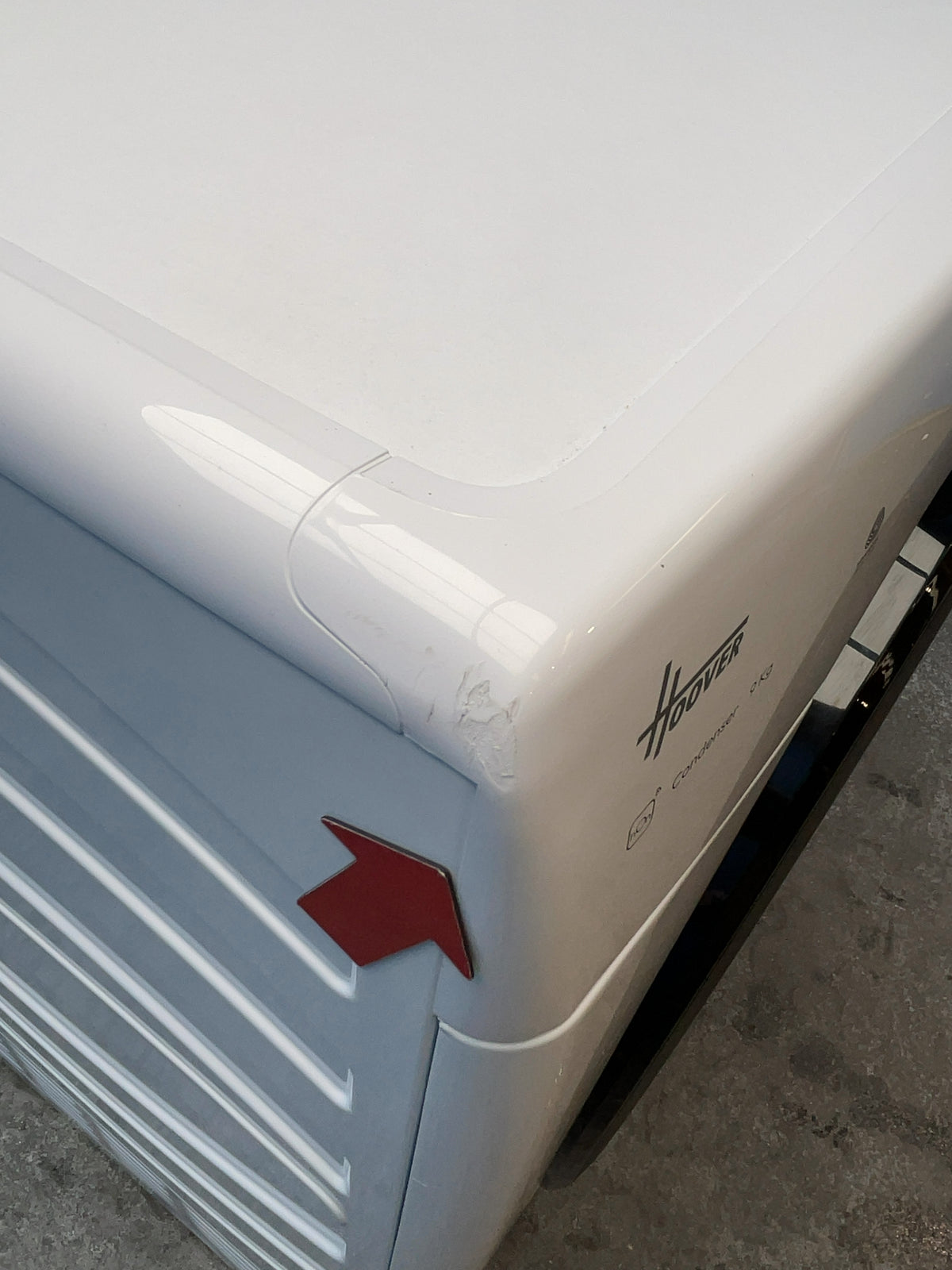 #GRC-165-493 - Hoover 9kg Condenser Tumble Dryer – WiFi Connected, White, B Energy Rating