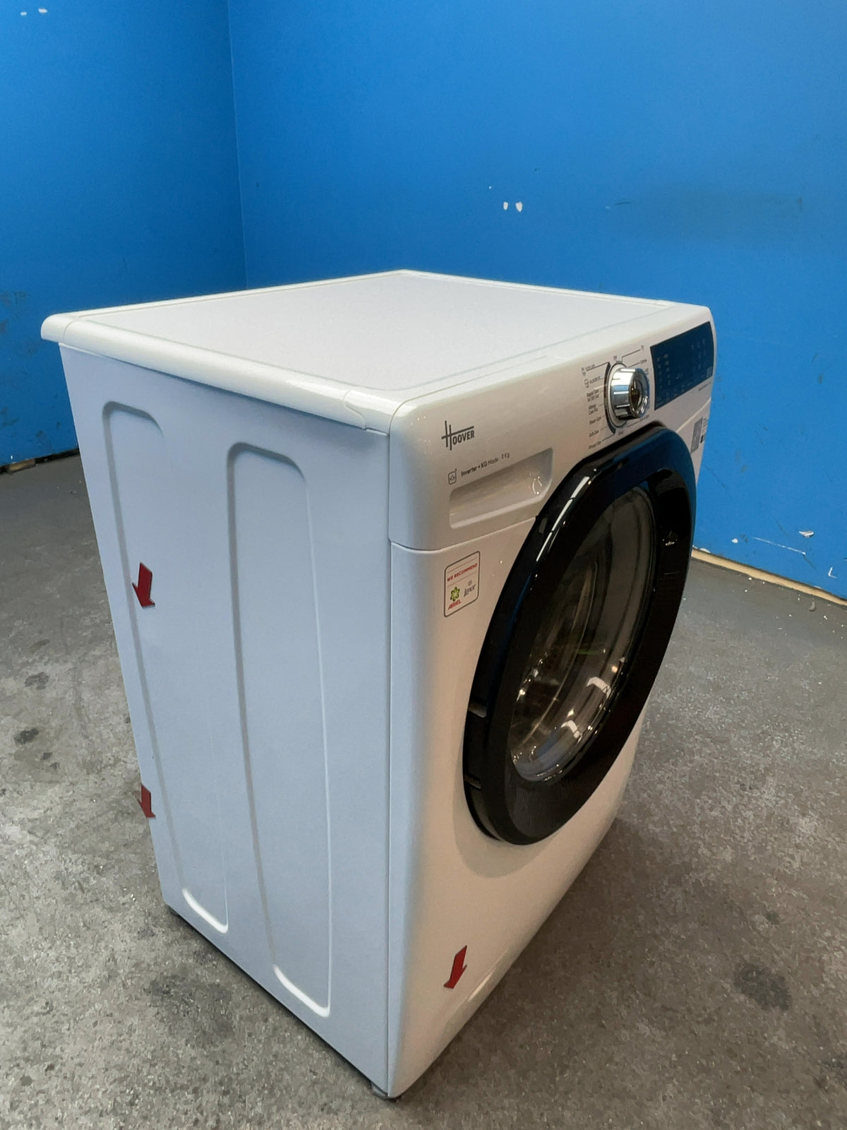 #GRC-165-503 - Hoover H-WASH 350 9kg 1600rpm Washing Machine – KG Mode Plus, White