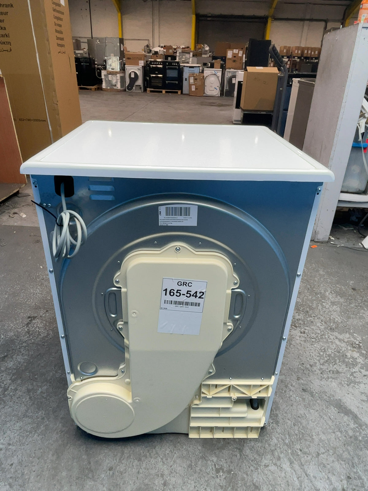 #GRC-165-542 - Hoover 9kg Heat Pump Tumble Dryer – WiFi Connected, White, D Energy Rating