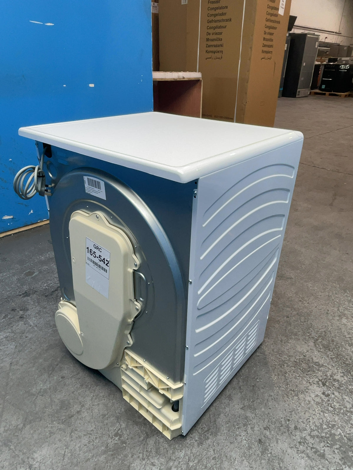 #GRC-165-542 - Hoover 9kg Heat Pump Tumble Dryer – WiFi Connected, White, D Energy Rating