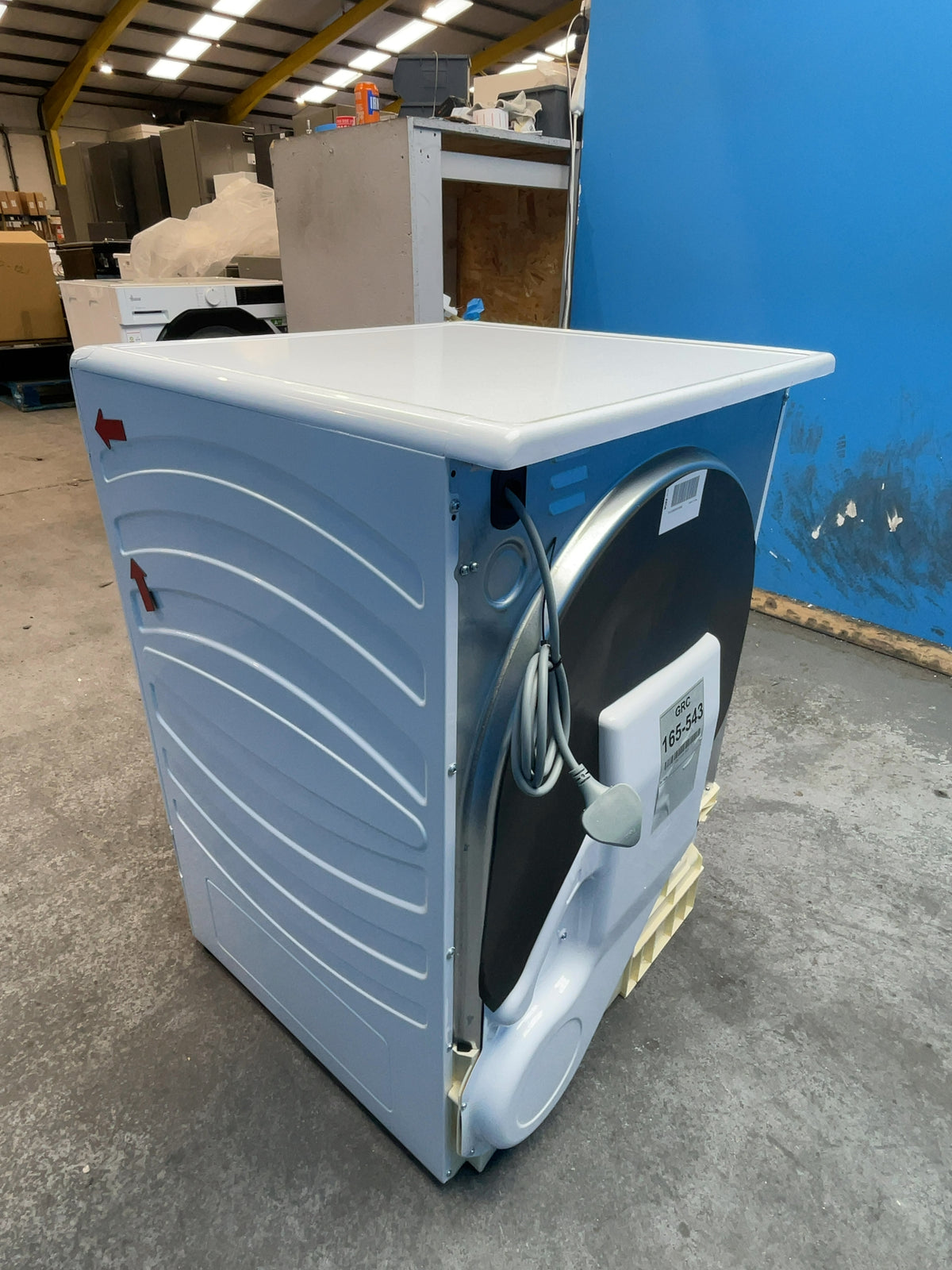 #GRC-165-543 - Hoover 9kg Condenser Tumble Dryer – WiFi Connected, White, B Energy Rating