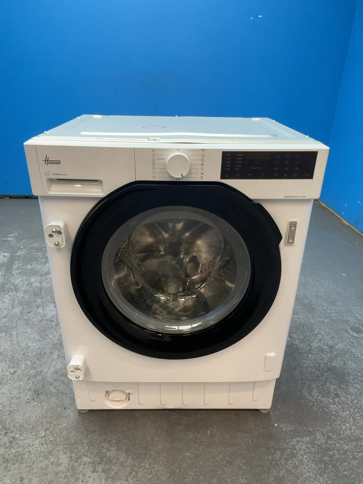 #GRC-165-563 - Hoover 9kg 1600rpm Integrated Washing Machine – Speed Drive Inverter, White