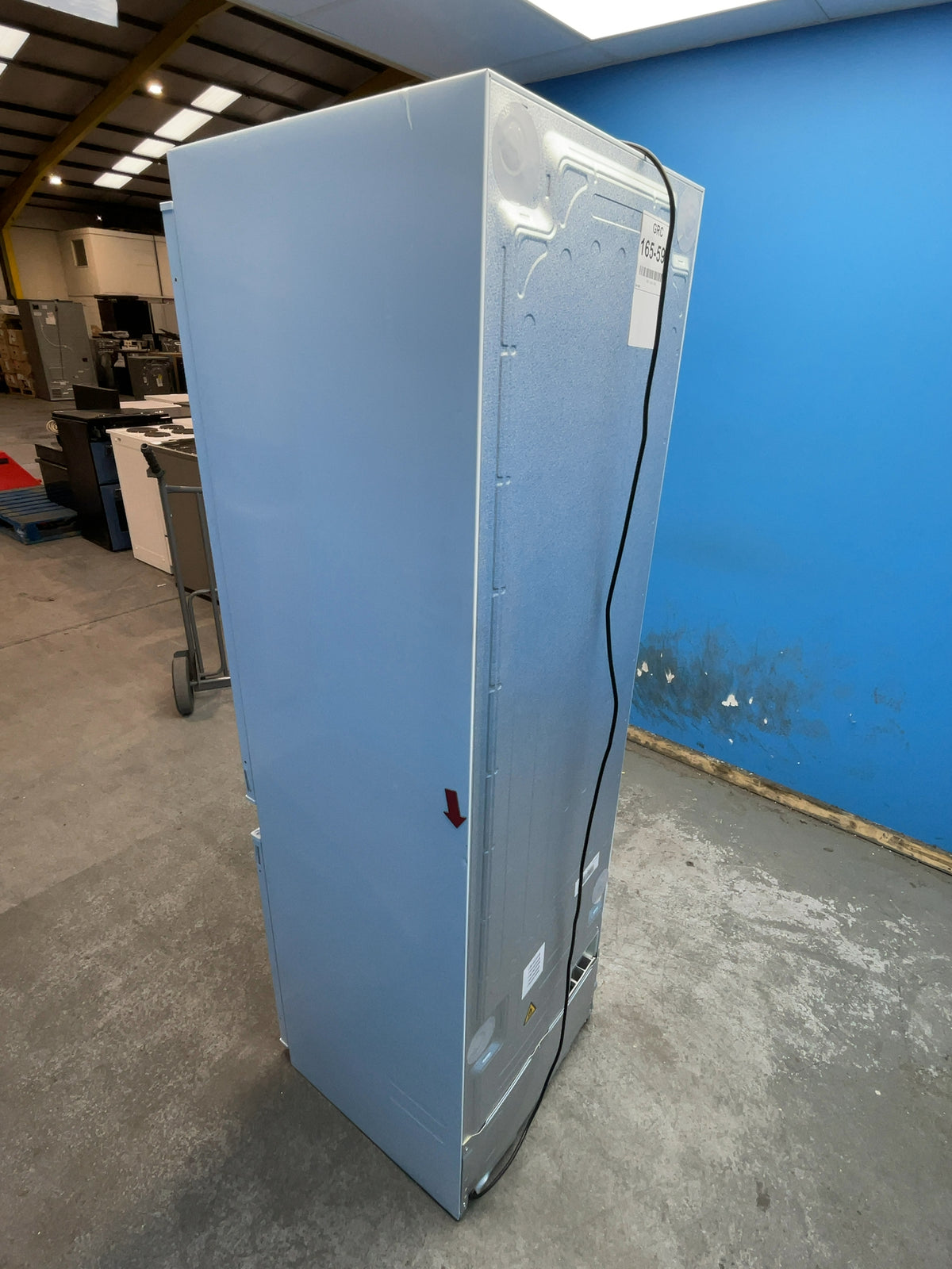 #GRC-165-595 - Hoover 54cm Integrated 70/30 Fridge Freezer – 251L, White