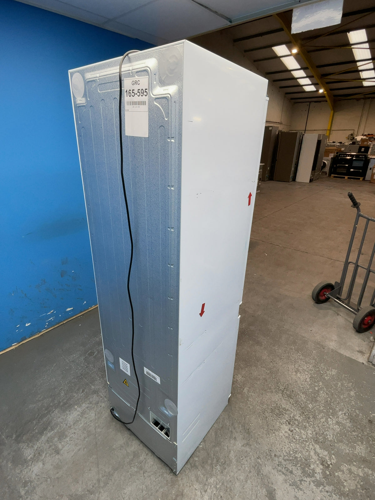 #GRC-165-595 - Hoover 54cm Integrated 70/30 Fridge Freezer – 251L, White