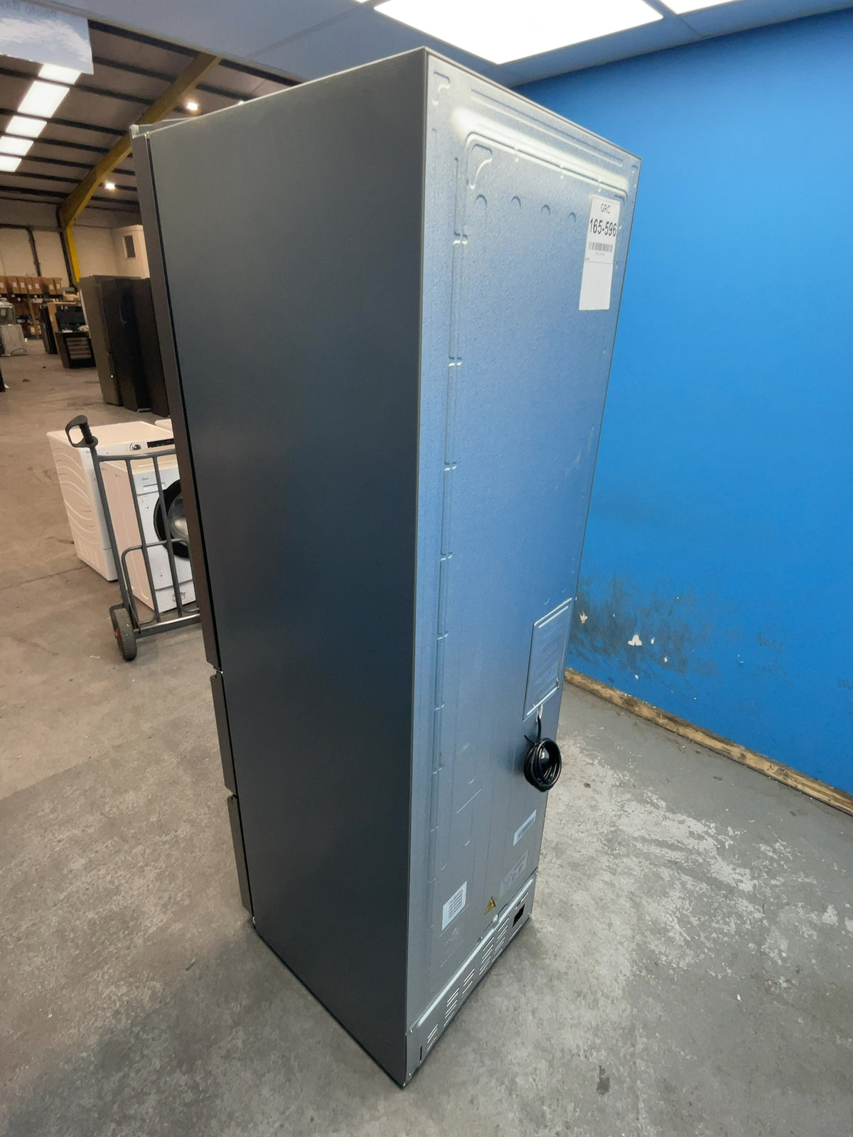 #GRC-165-596 - Haier 54.5cm 60/40 Fridge Freezer – 300L, Inox, Total No Frost, Smart WiFi