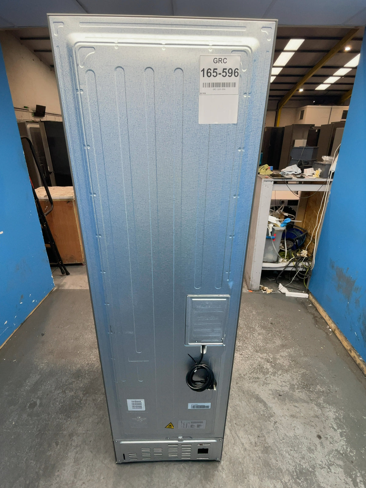 #GRC-165-596 - Haier 54.5cm 60/40 Fridge Freezer – 300L, Inox, Total No Frost, Smart WiFi