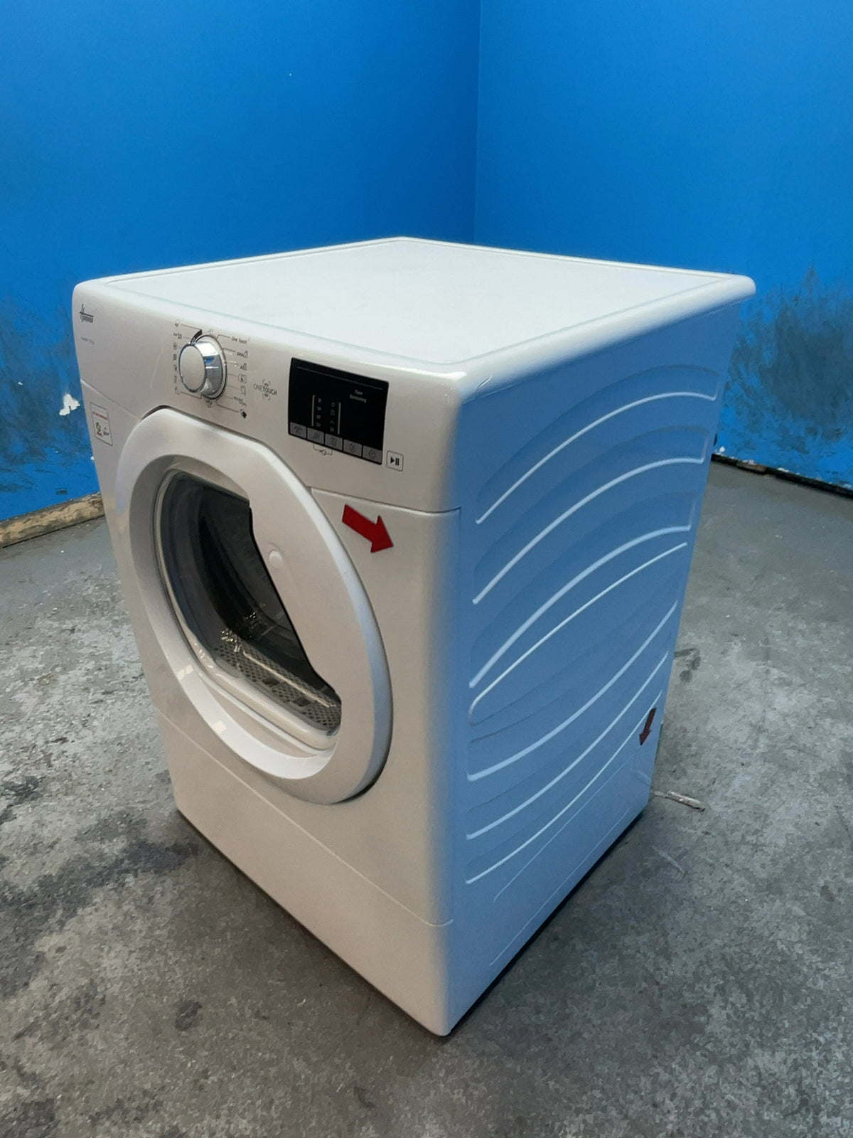 #GRC-165-638 - Hoover H-DRY 300 10kg Vented Tumble Dryer – WiFi Connected, White