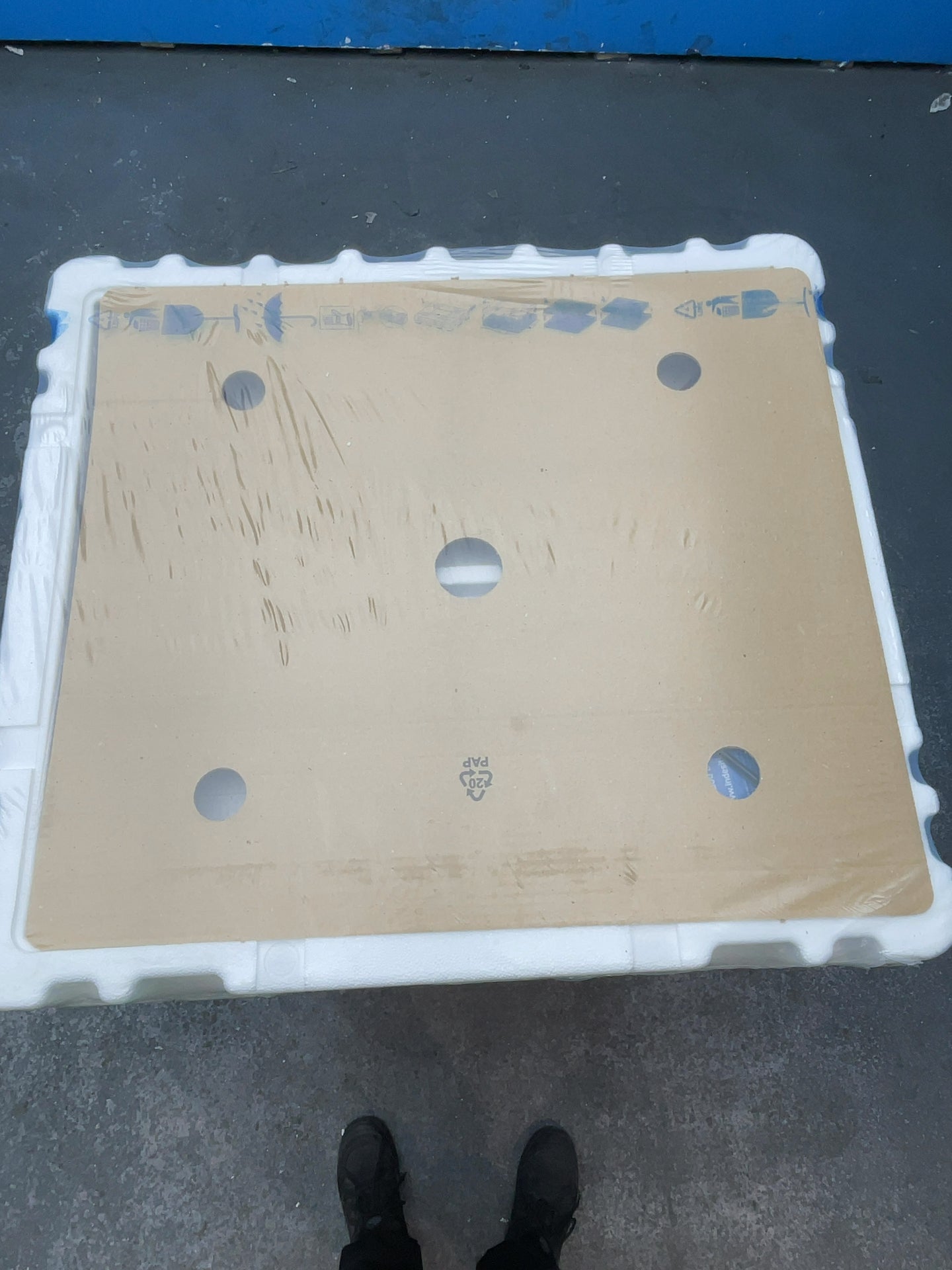 #GRC-165-715 - Indesit Aria 4 Burner Gas Hob – Enamel Supports, Flame Safety, Stainless Steel