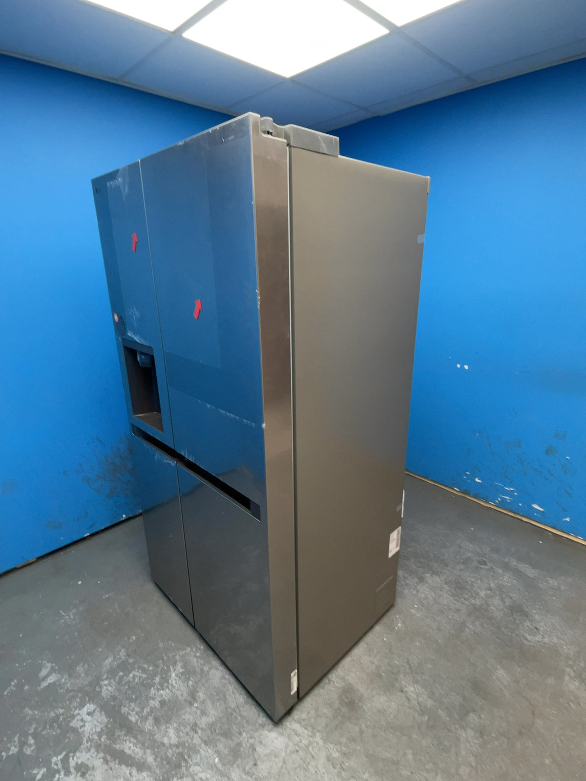 #GRC-165-731 - LG GSLC40PYPE American Fridge Freezer – 641L Capacity, Total No Frost, Plumbed Water & Ice Dispenser, Prime Silver