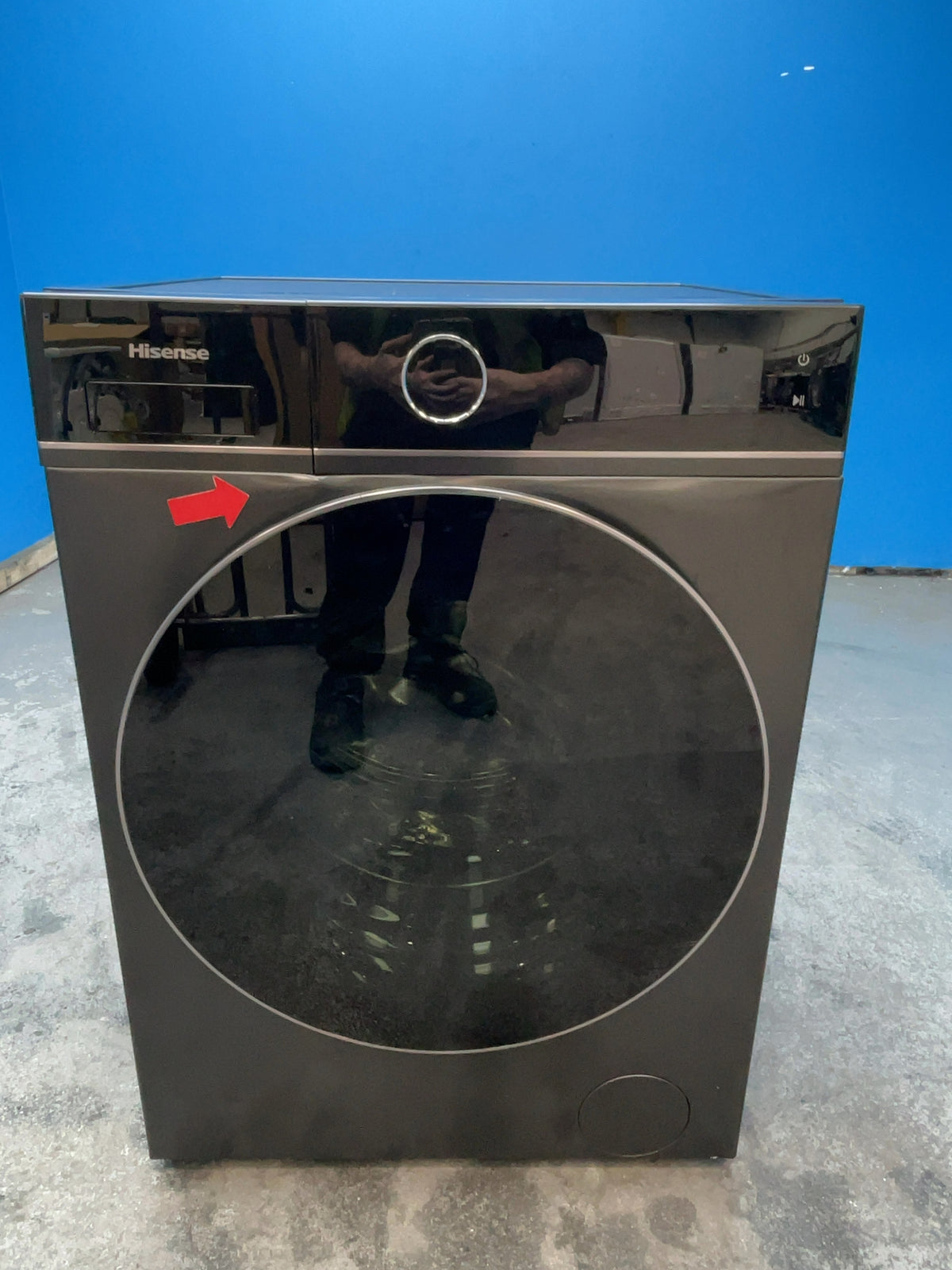 #GRC-165-773 - Hisense 10.5kg 1400rpm Washing Machine – Pure Jet Pro, Steam Mix, Black